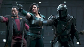 Disney actualiza <i>The Mandalorian</i> para eliminar al hombre en vaqueros